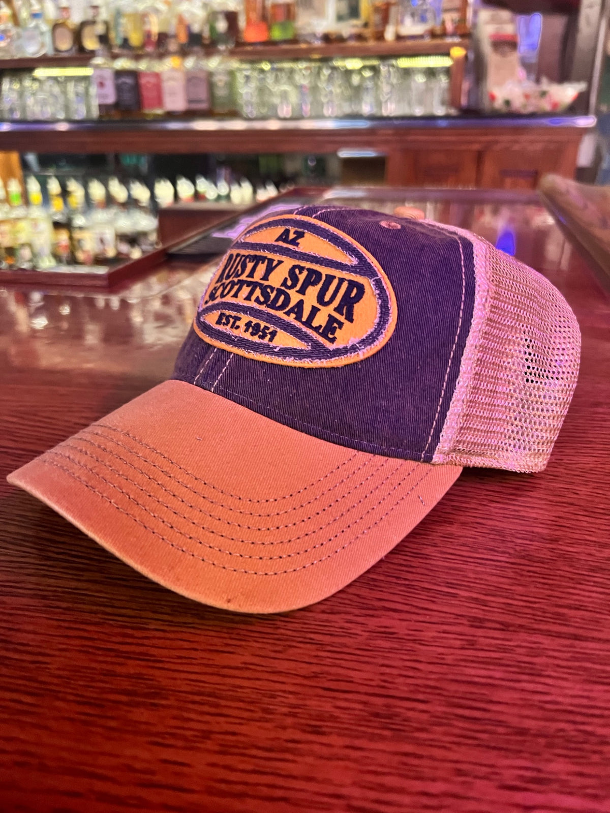 Rusty Spur Saloon Patch Hat | Rusty Spur Saloon